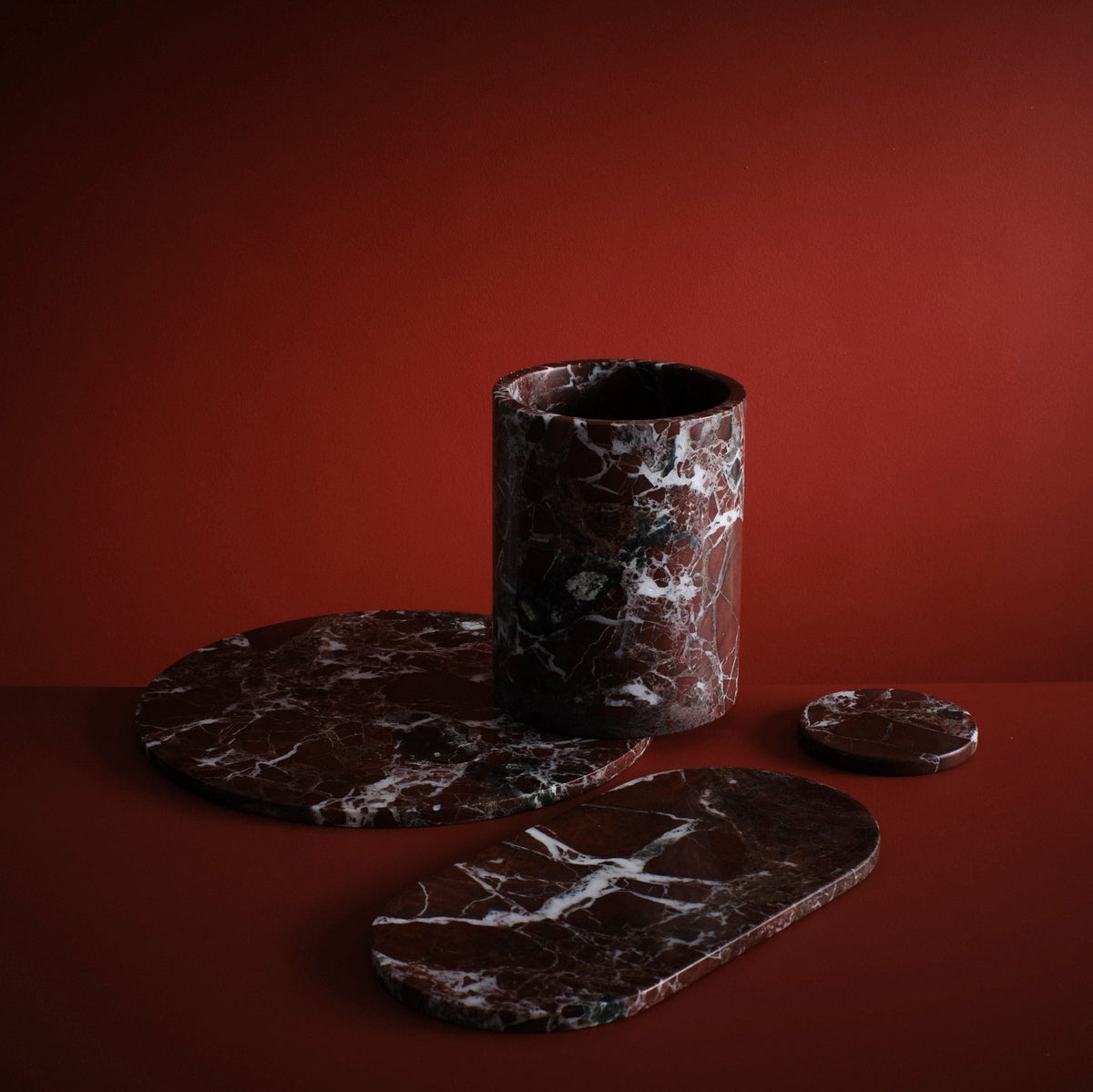 Burgundy Marble - Complete Collection – House of Stone Australia